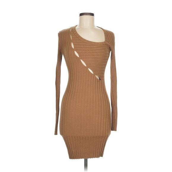 COTTON CITIZEN Beige Capri Mini Dress Size Medium New with tags - Picture 1 of 6